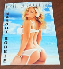 Epic Beauties Margot Robbie Series 1 Trading Card #14/20 only 500 made picture