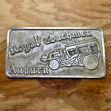 Royal Coachmen Auburn Car Club Plaque picture