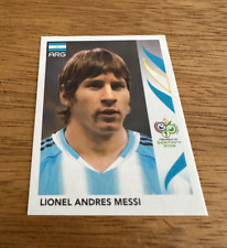 #185 - 2006 PANINI CUP GERMANY - Lionel MESSI Rookie picture