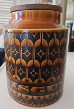 Vintage Hornsea Pottery 8 Inch  Canister/ Biscuits England EUC picture