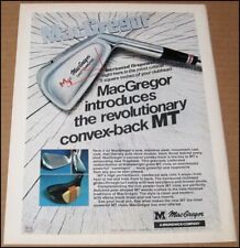 1975 MacGregor Convex-Back MT Golf Club Print Ad Advertisement Vintage Panasonic picture
