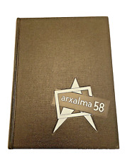 Yearbook Reading PA High School Arxalma Pennsylvania Annual Book 1958 Vintage picture