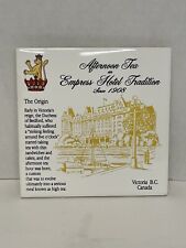 Afternoon Tea - An Empress Hotel Tradition (Victoria B.C. Canada) Tile Trivet picture