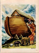 Ephemera, Playboy, Cartoon, Eldon Dedini, Noah's Ark, Rainfall, CIRCA 1960s picture