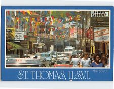 Postcard Main Street, St. Thomas, United States Virgin Islands picture