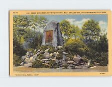 Postcard Col. Drake Monument Drake Memorial State Park Pennsylvania USA picture