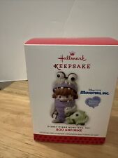 2013 Hallmark BOO & MIKE Precious Moments Ornament DISNEY Porcelain Monsters Inc picture