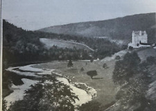 1902 Borderland Between Scotland and England Neidpath Castle Alnwick Castle picture