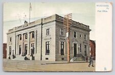 Wilkes Barre Pennsylvania Post Office 1908 Antique Postcard picture