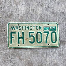1968 Washington TRAILER License Plate Vintage Auto Tag Garage Wall Decor FH 5070 picture