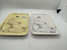Thomas Paul Trimket/Tidbit Tray Male Figures Two New with Tags picture