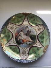 Possible Dresden Or Meissen Antique Wall Plate 1900 picture