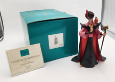 WDCC Disney Aladdin JAFAR & IAGO Villainous Vizier Figurine COA/Box picture