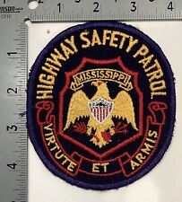 Vintage Mississippi Highway Safety Patrol 1938-1956 Police Patch picture
