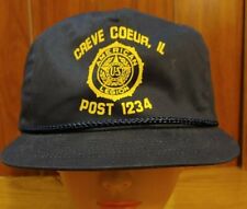 Vintage American Legion Trucker Hat Creve Coeur IL Post 1234 Adjustable Snap  picture