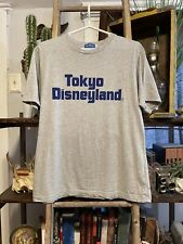 Tokyo Disneyland Resort Gray T-Shirts Tokyo Disney Land Spellout Ladies LL GUC picture
