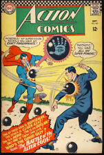 ACTION COMICS #341 1966 FN+ SUPERMAN Versus Super Clark Kent SUPERGIRL picture