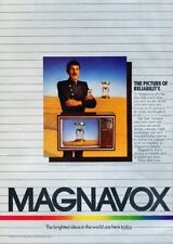 1981 Magnavox TV Leonard Nimoy Original Vintage Advertisement Print Ad J901 picture