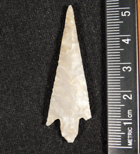 Ancient FLARED SHOULDER Stemmed Form Arrowhead or Flint Artifact Niger 2.52 picture