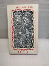 Vintage Christmas tinsel garland made in Japan With Original Box picture