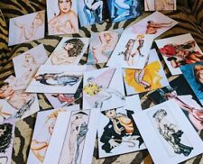 Vtg Retro Mystery Pick 1990s Olivia Collectible Playboy Art Cards, Vintage... picture
