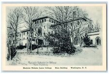 c1920's Marjorie Webster Junior College Main Building Washington DC Postcard picture