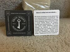 20 Beer Coasters Iron Johns Brewing Here Is What We Are About AZ USA U162 picture