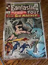 Fantastic Four #33 Nice 1st App. Attuma Sub-Mariner Vintage Marvel Comic 1964 Sb picture