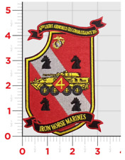 4TH LIGHT ARMORED RECONN BATTALION EMBROIDERED PATCH picture
