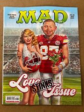 MAD MAGAZINE #36 2ND PRINT (NM) TAYLOR SWIFT TRAVIS KELCE SUPER BOWL COVER 2024 picture