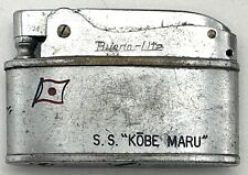 Vintage SS Kobe Maru Buena Lite Cigarette Lighter Kokai Maru Japanese Cargo Ship picture