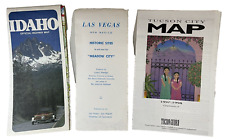 Vintage maps New Mexico Idaho Arizona 1968 1987 1997 Lot of 3 picture