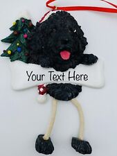 NEWFOUNDLAND Personalized Dog Christmas Ornament 5