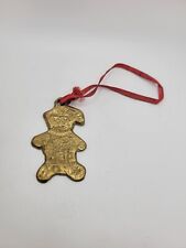 Antique Bronze Teddy Bear Ornament picture