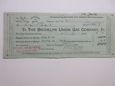 1897 Brooklyn Union Gas Company gas bill receipt 542 11 Street, Brooklyn NY May picture