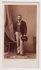 Disderi CDV in Paris - The Duke of Albe - Brother-in-law of Empress Eugenie c.1859 picture