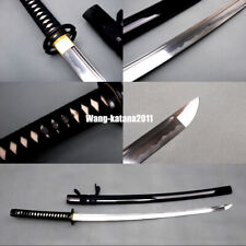 40'' Musashi Black Combat Ready T9 Katana Sharp Japanese Samurai Practical Sword picture