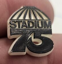 VTG 1975 Stadium Seattle Kingdome Plastic Pin & Back Mariners Seahawks  picture