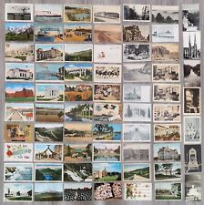 Postcards Lot 67 Mixed Themes Locations Dates Types RPPC Antique Vintage 4.20 picture