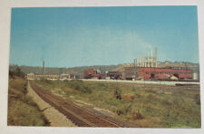 Vintage Postcard ~Armco Steel Corp Plant, Train Tracks ~ Butler Pennsylvania PA picture