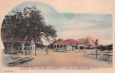 Dallas TX Texas Lake Cliff Park Defunct Amusement Park 1910s Vtg Postcard B26 picture