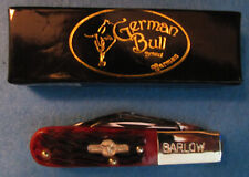 German Bull GB-114RPB Red Pick Bone Barlow knife 1 of 300 1st Production Run picture