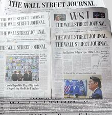 The Wall Street Journal Newspaper LOT/14 Feb 29-March 1-4 6-10 13-14 16-17 19-21 picture