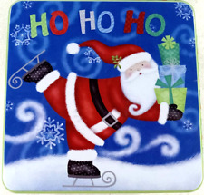 Santa Claus Holiday Tin Ho Ho Ho picture