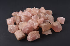 5 Pound Lot of Rough Rose Quartz Crystals Variety of Sizes V08 picture