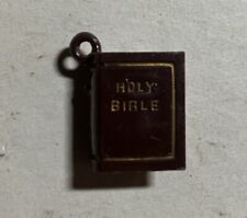Vintage The Lord's Prayer Charm View Lens Style RARE Old Religious picture
