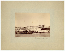 Morocco, Tangier, the Vintage Print Landing, Albumin Print 24x31 Circ picture
