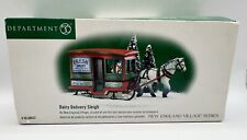 Department Dept 56 New England Village Dairy Delivery Sleigh 56622 picture