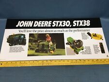 Vintage John Deere Tractor STX30, STX38 Dealer Advertisement Poster 26
