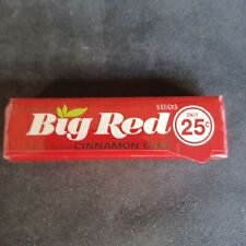 Vintage Wrigley's Big Red Cinnamon Gum 25 Cents NOS Full Unopened Sealed picture